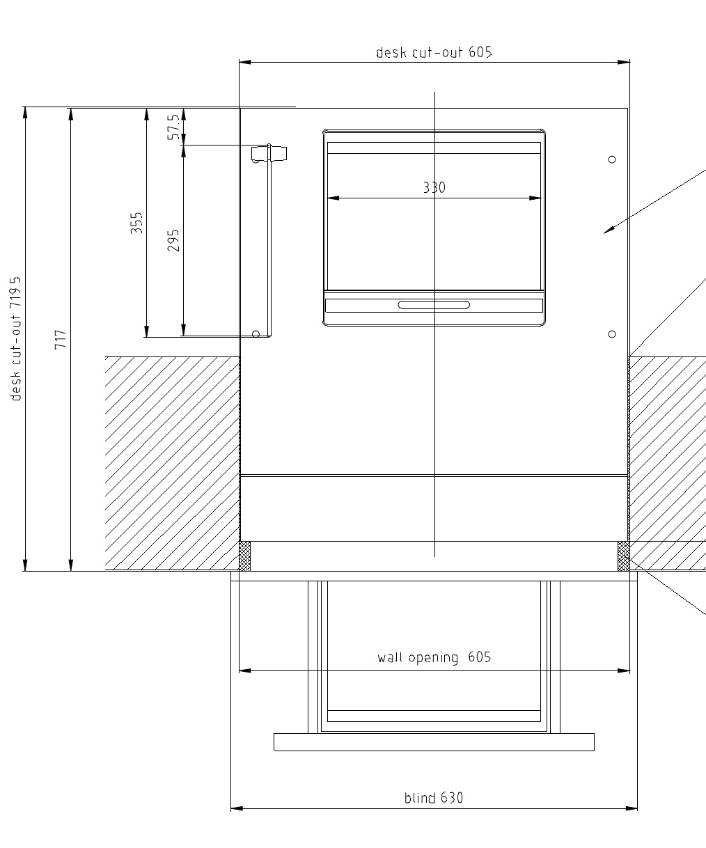 Fire Rated Transaction Tray