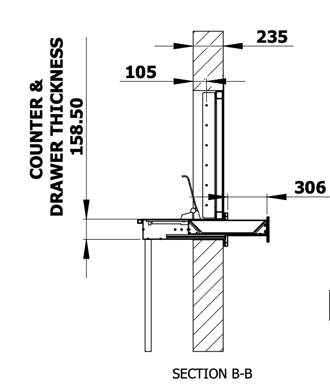 Guard House Window Section Example