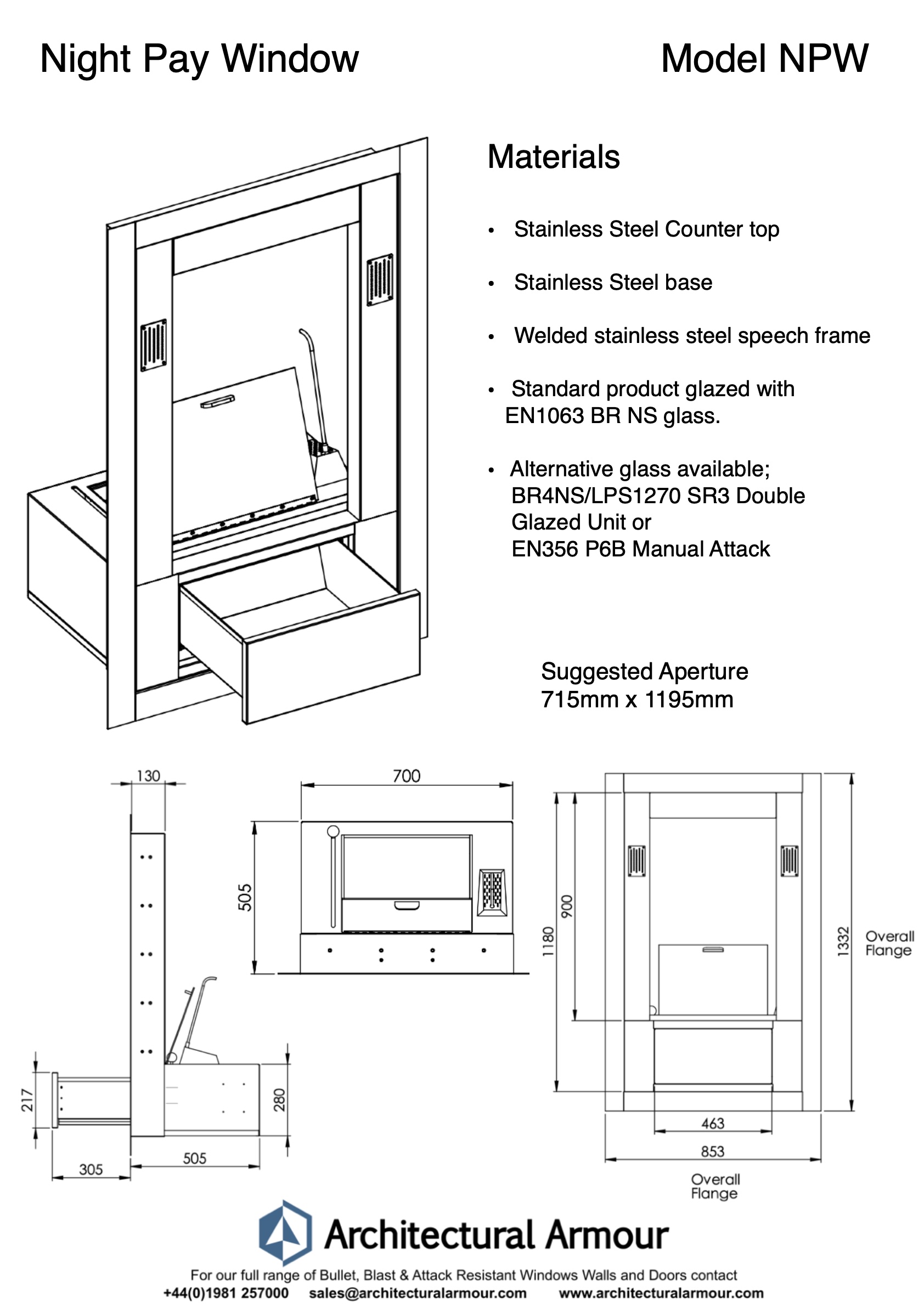 Night Pay Window