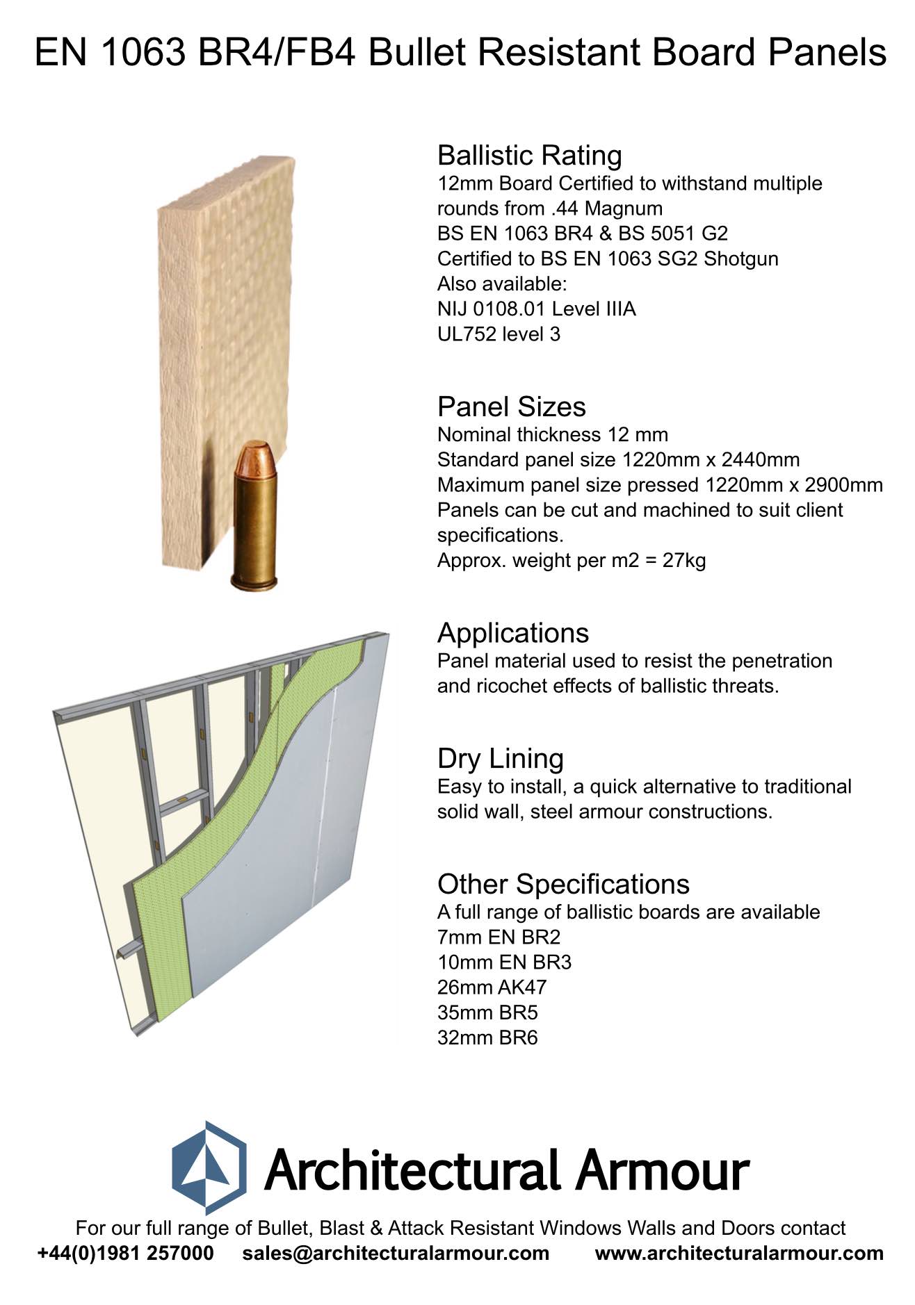 en 1063 br4 bullet boards