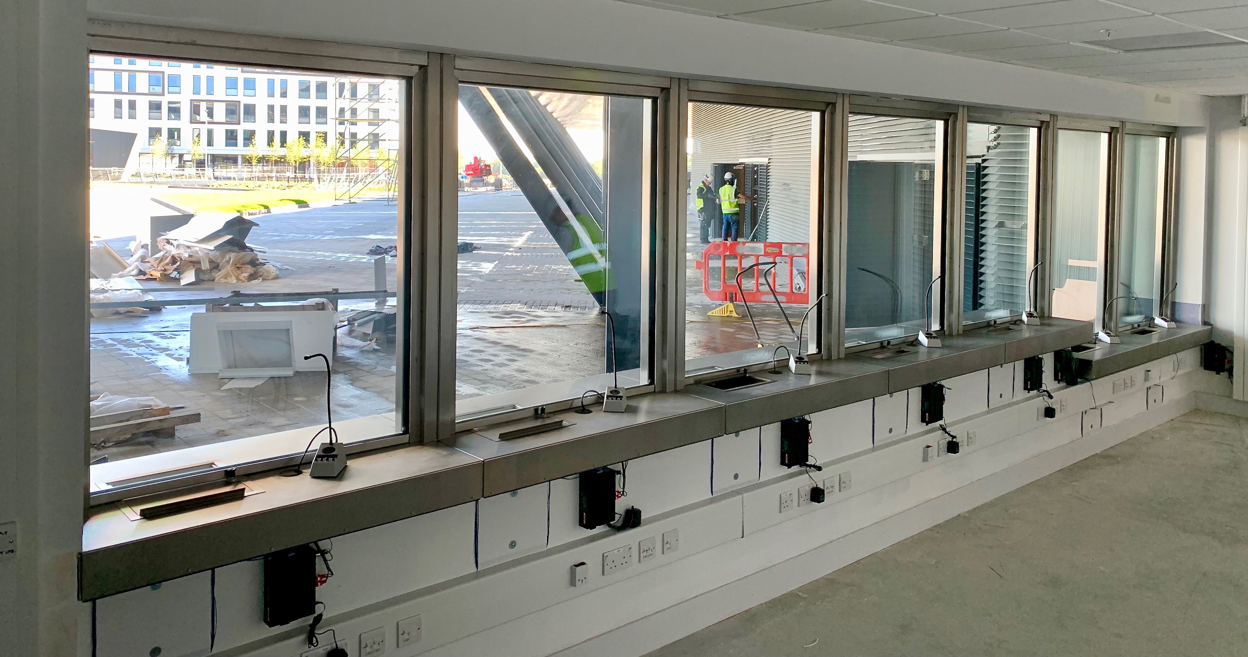Conference Centre   Ticcket Office Glazed Screens