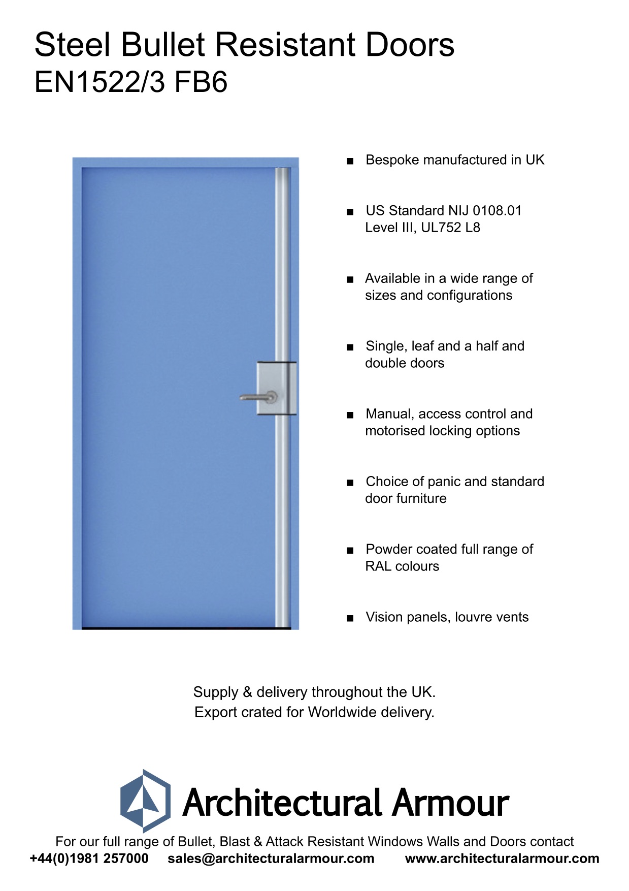 BS5051-R2-Rifle-Bulletproof-Door-UK