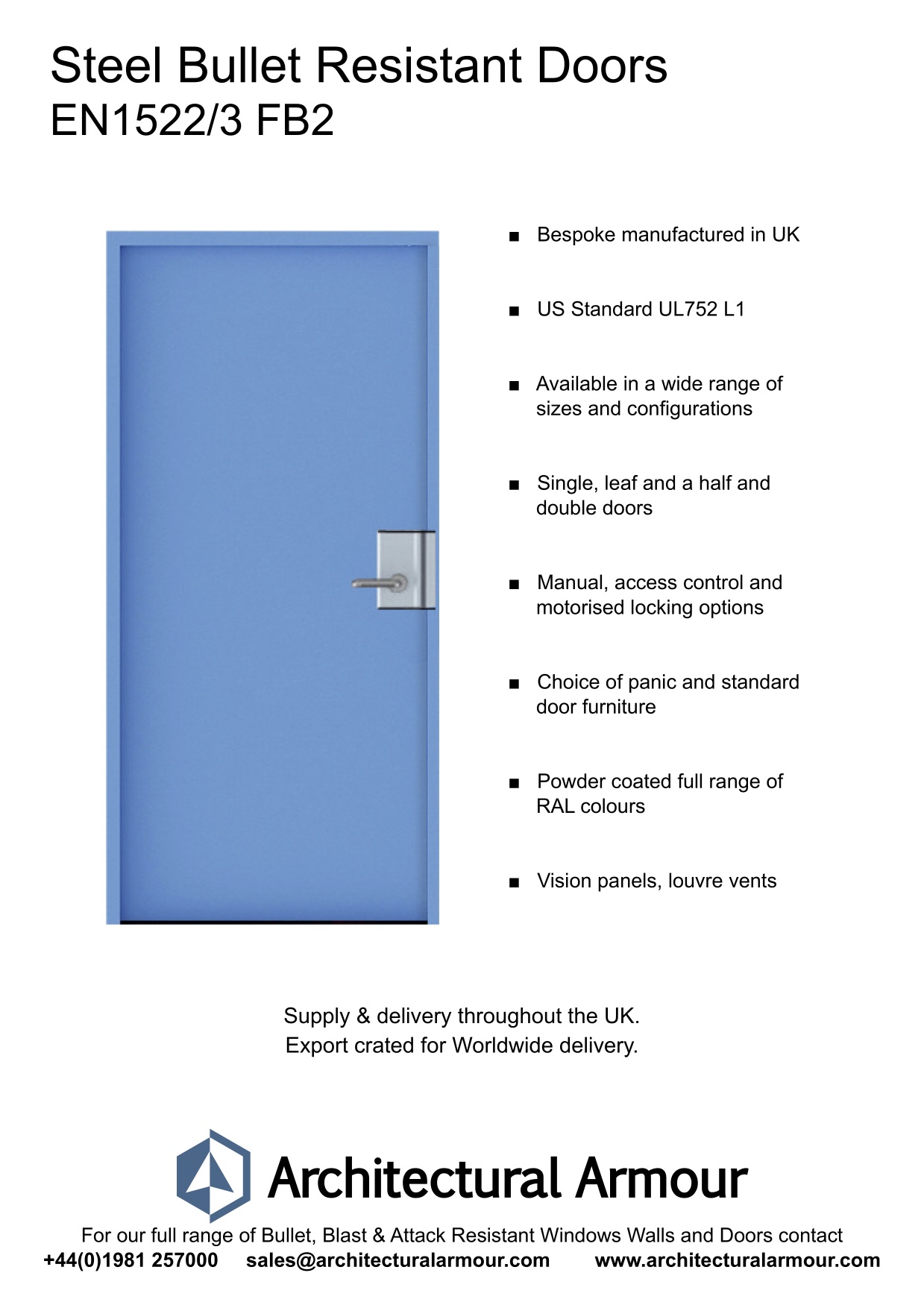 Bullet-Resistant-Steel-Door-9mm-handgun-EN1522-3-FB2