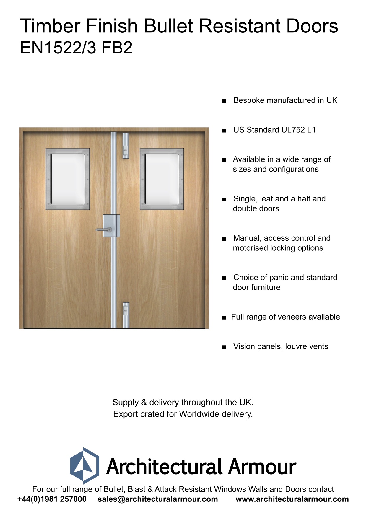 EN1522-3-FB2-Bulletproof-Doors-Vision-Panels