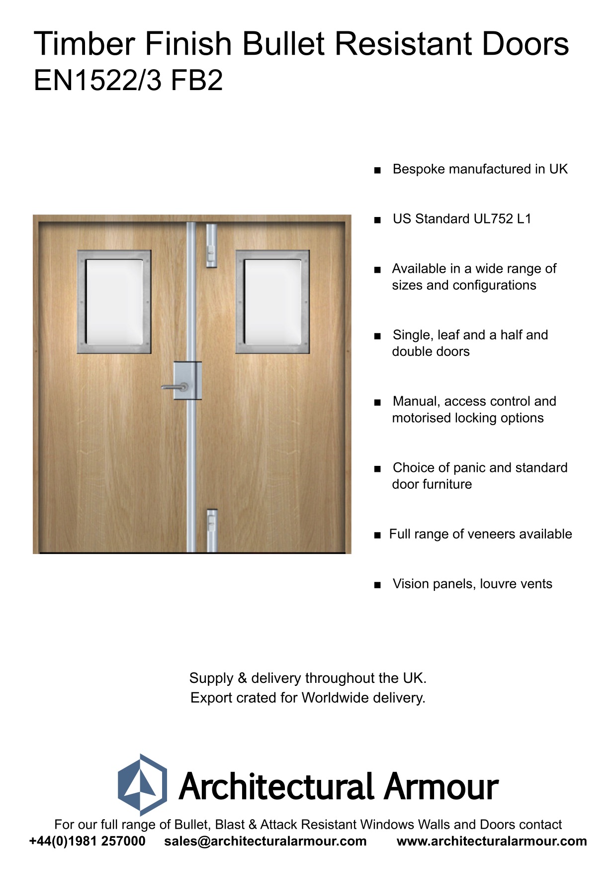 EN1522-3-FB2-Bulletproof-Doors-Vision-Panels