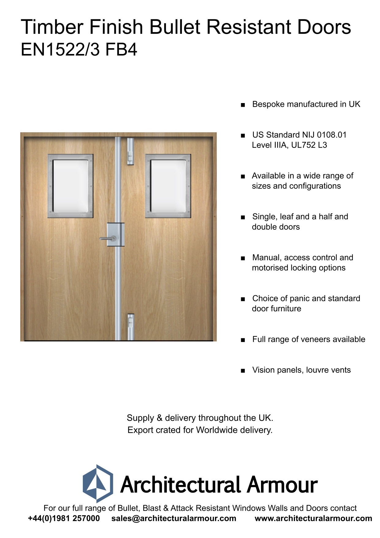 EN1522-3-FB4-Bulletproof-Doors-Vision-Panels