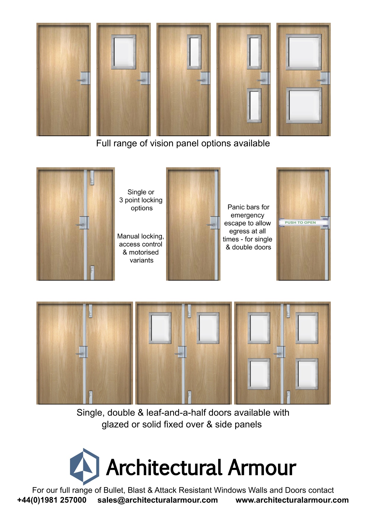Timber Bullet Resistant Configurations