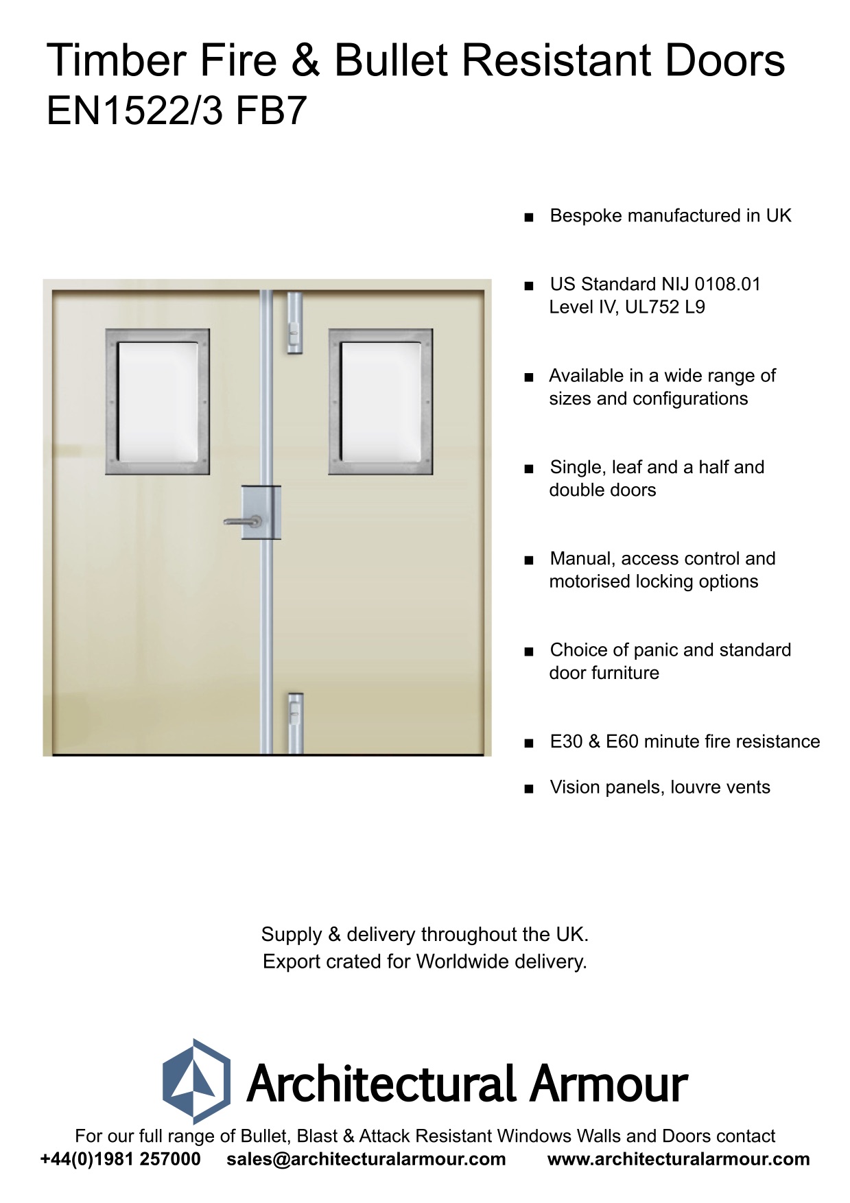 Fire-and-Bullet-Resistant-EN1522-3-FB7-Doors