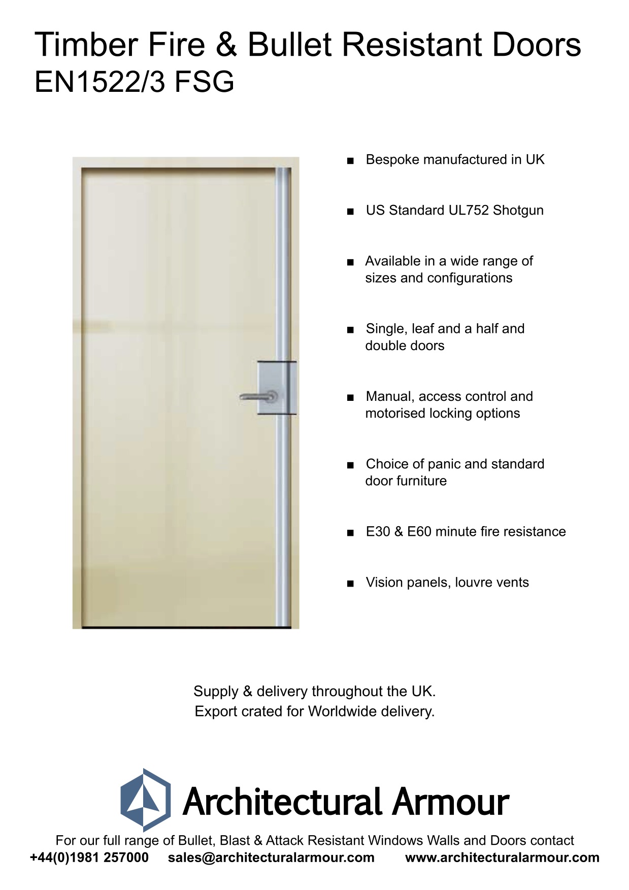 Fire-and-Bullet-Resistant-Wooden-Door-EN1522-3-FSG