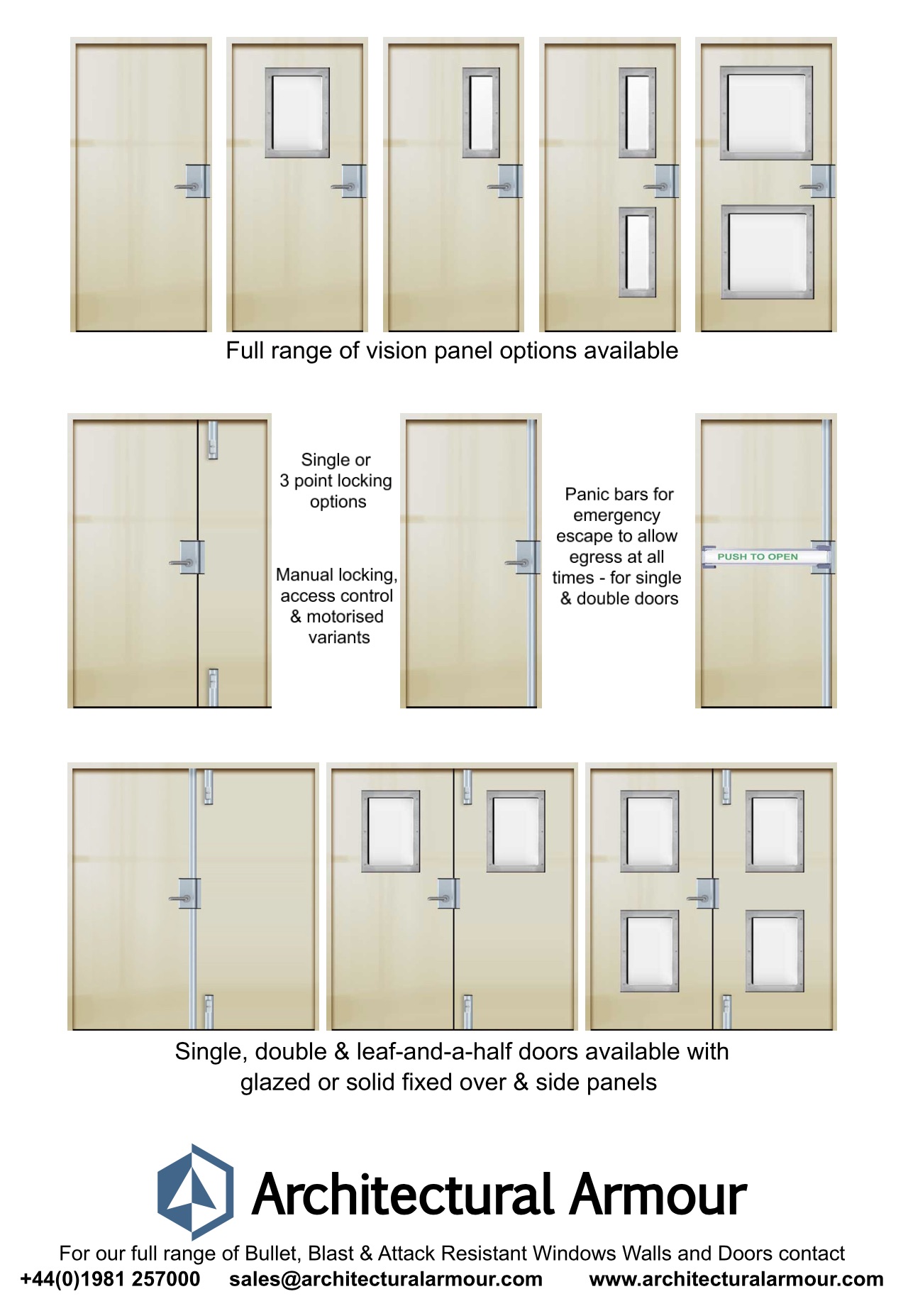 timber fire door configurations