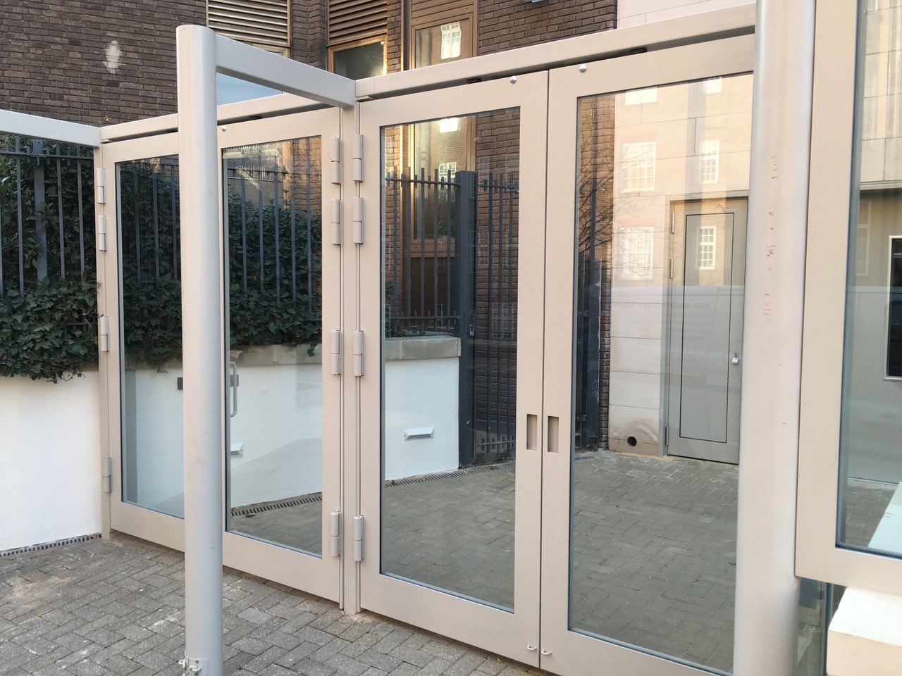 Ballistic Glass Gates