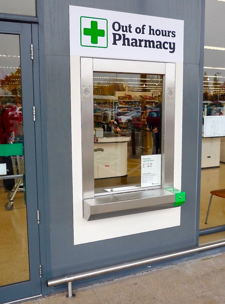 Pharmacy Transaction Window