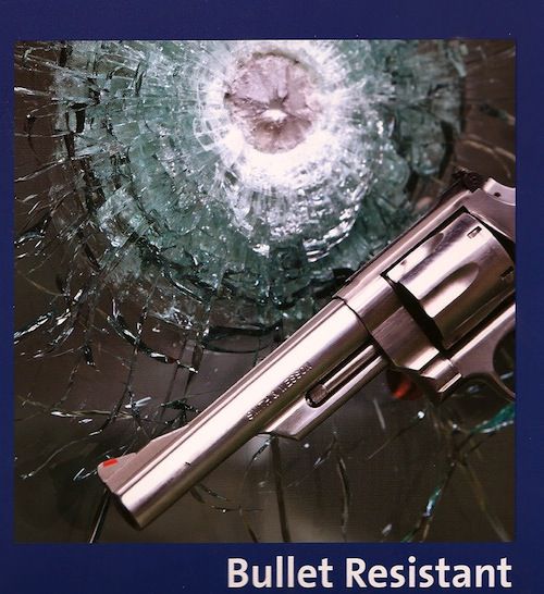 Bullet resistant glass 